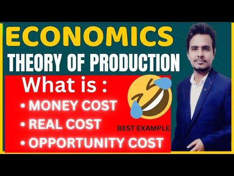 Types of cost | Money cost, Real cost, Private cost,| BA, BCOM#economics #wbchse #calcuttauniversity