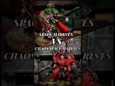 WHO WILL WIN?! #40K #spacemarines #vs #chaosspacemarines #warhammer #batrep