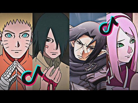 Naruto Shippuden TikTok Compilation / NARUTO SHIPPUDEN COOL EDITS AMV BADASS MOMENTS #10