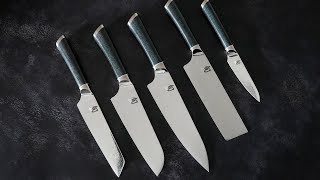 Shun Shiranami Japanese Knives: The most UNIQUE Dual-Core Series