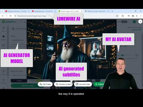 Digital Alchemy Secrets - 2 Craft pretty AI pictures in 1 minute with Limewire without cost