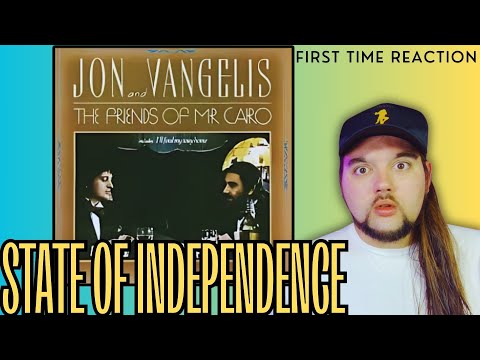 Jon & Vangelis "State of Independence" (FIRST TIME REACTION)