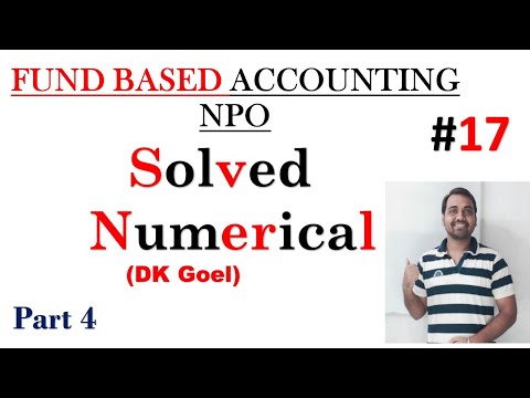 🔴Fund based Accounting Numerical class 12 || Solved questions || Video 4 ||12 class NPO|| VIDEO 17