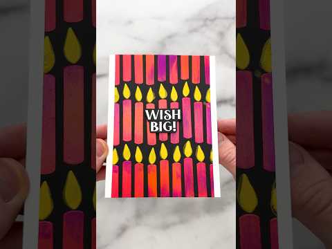 Easy DIY Birthday Card! - ASMR Crafting #asmr #asmrsounds #craft #diy