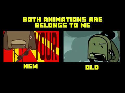 wheres your head at?? #hfjone / #objectshow animation (old and new comparison)