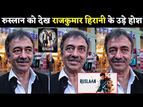 Rajkumar Hirani Strong 😎 Reaction On Ruslaan Movie | Aayush | Jagapathi | Sushrii |Karan |Radhamohan