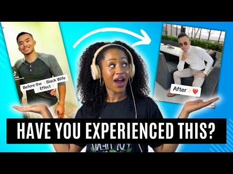 Black Wife Effect Trend Shows How to Really "Glow Up" ...According to TikTok