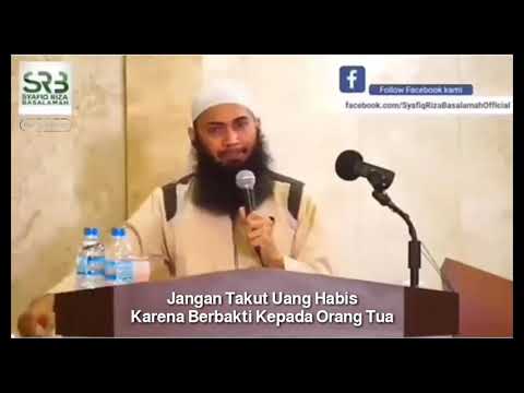 JANGAN TAKUT UANG HABIS KARENA BERBAKTI KEPADA ORANG TUA