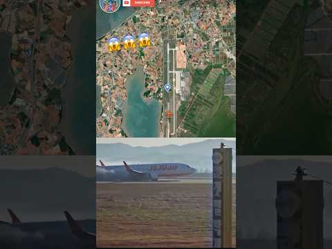 Jeju Air Flight 2216 On Flightradar24😱! #googleearth #shorts