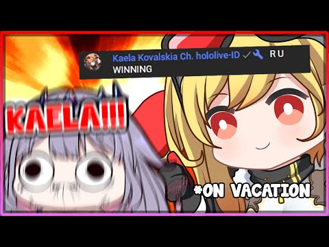 [ENG SUB/Hololive] Kaela came to visit Biboo in the middle of her vacation