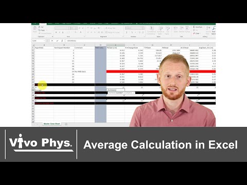 Average in Excel - Arithmetic Mean