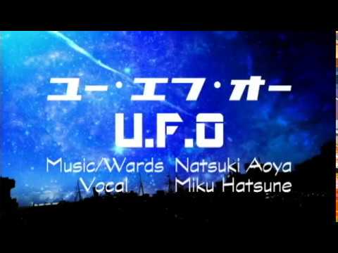 Natsuki Aoya ft. Hatsune Miku  - UFO (English Subs)