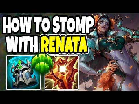 How a Challenger Renata Carries games - League of Legends - Renata commentary