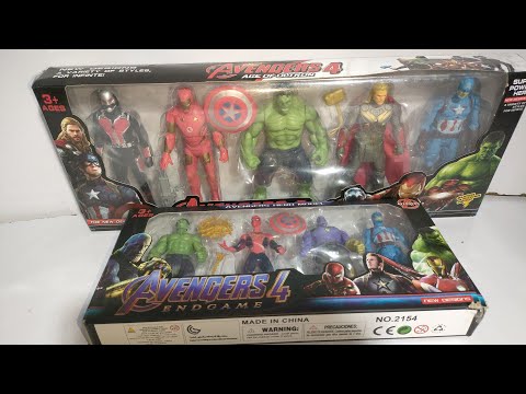 Avengers Superhero Story | Superhero Toys Compilation | Avengers Superhero Action Figure / ASMR