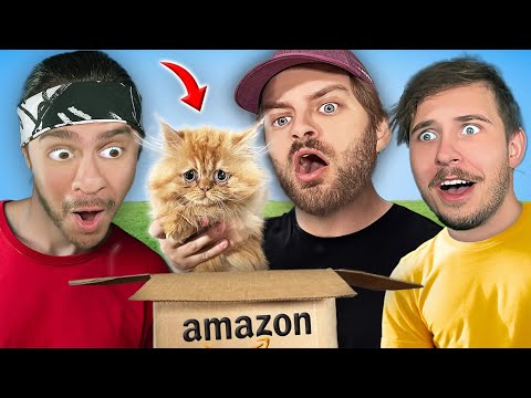 buying the WEIRDEST stuff from Amazon (with the boys)