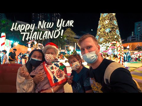 Happy New Year THAILAND!! / BANGKOK Special 2022 / STREET FOOD Hunt at Central World