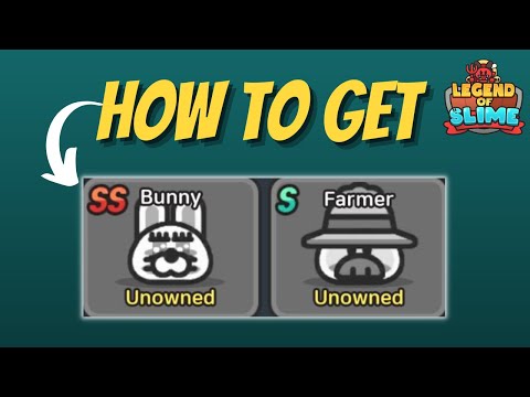 How to Get Bunny & Farmer New Slimes - Legend of Slime: Idle RPG