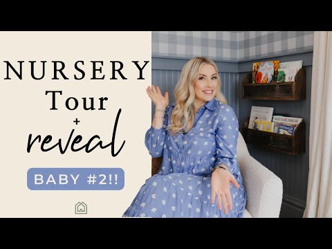 Baby Boy Nursery Tour & Ideas | Come Decorate with Me!