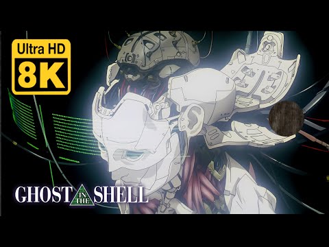 Ghost in The Shell | Official Trailer | 8K Remaster | Experience (Remastered with Neural Network AI)