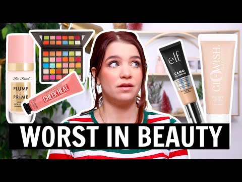 WORST MAKEUP OF 2021 Most Disappointing Products