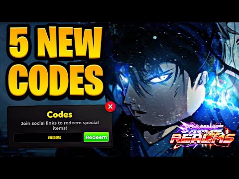 ❄️NEW❄️ ALL WORKING CODES FOR ANIME REALMS IN 2024! ROBLOX ANIME REALMS CODES