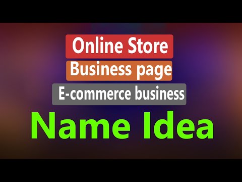 Online Store Name Ideas. Online shop name list. Ecommerce Name ideas list. Ecommerce business name.