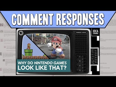 Comment Responses: Why Do Nintendo Games Look Like That?