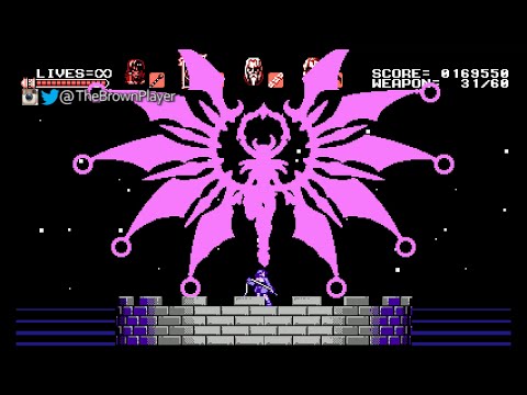 Bloodstained: Curse of the Moon - Final Boss battle vs. Gremory & finale