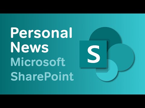 Microsoft SharePoint | Add Personal News to your Homepage