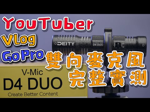 deity d4 duo 看我玩仿 聲海 MKE440 指向性麥克風完整評測 攝影筆記069