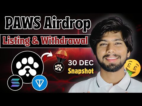 Paws AirDrop news today | PAWS Airdrop Snapshot, Paws AirDrop Distribution