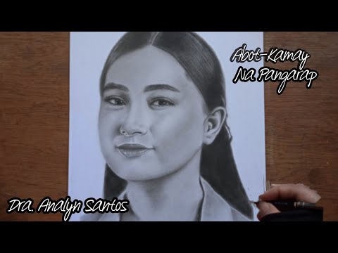 Drawing Jillian Ward from Abot- Kamay na Pangarap | jesar art