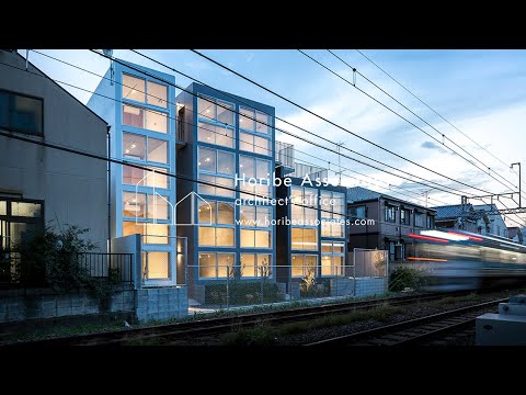 奥行き12ｍのワンルーム　明るく風が抜けるデザイナーズ賃貸 Vol.３／Horibe Associates architect's office【大阪　建築家】