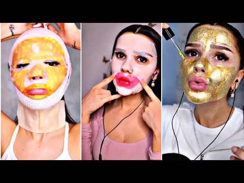 {ASMR} Tiktok  Skincare Routine ✨😍 | New skin care in 2022 | #tiktok #ASMR #youtubevideo