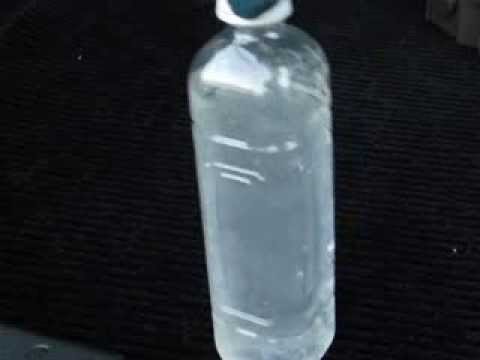 experiment - Supercooled Water