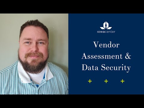 Vendor Assessment & Data Security