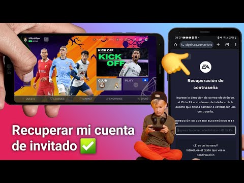 ¿Cómo recupero mi cuenta móvil de FC? | Como puedo recuperar la cuenta de ea sports fc 24 mobile