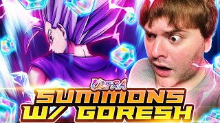 WE WILL NEVER BEAT THIS! YOU WILL NOT BELIEVE THESE SUMMONS WITH  @Goresh | Dragon Ball Legends