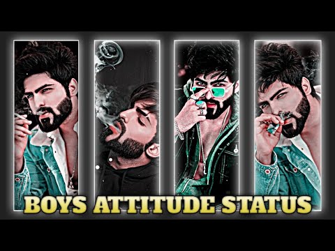 😎boys attitude status video#trendingstatus