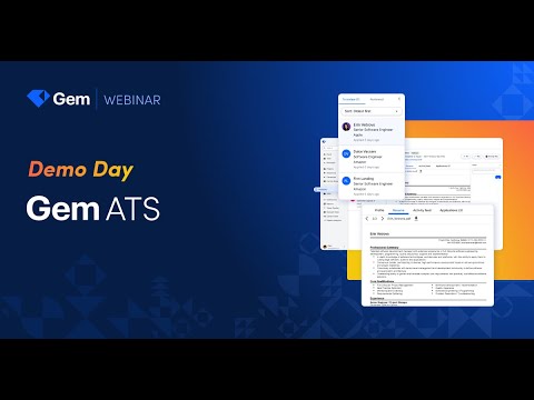 Demo Day: Gem ATS