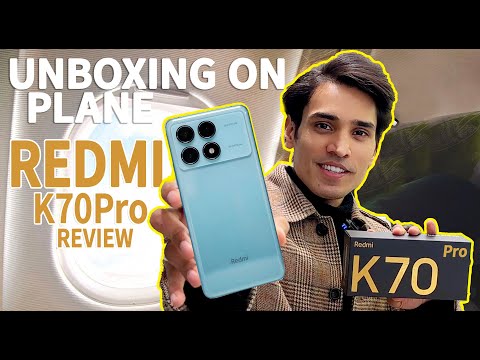 "Redmi K70 Pro" ki Unboxing & Review Kardiya Plane Mei with World's Cheapest Snapdragon 8 Gen 3