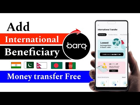 Add Barq app International beneficiary | barq app mein International beneficiary add kaise kare