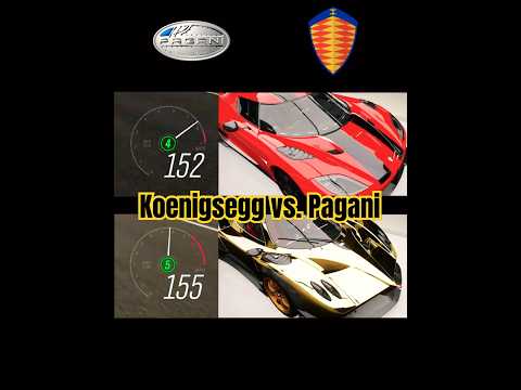 Pagani vs Koenigsegg 🔥🔥 #koenigsegg #pagani #youtubeshorts