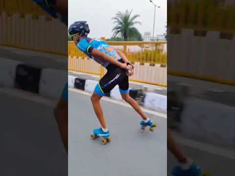 LONG ROAD SESSION . #speedskating #skating #rollerskating TEAM LEOPARD SPEED SKATING VARANASI