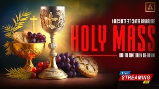 Holy Mass ( English ) | Holy Mass | 01-January -2025  | Logos Retreat Centre, Bangalore