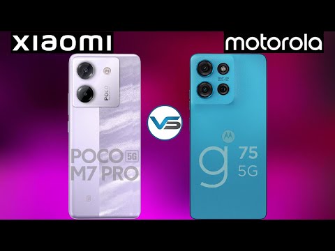 Poco M7 Pro 5G VS Motorola G75 5G | Motorola G75 5G VS Poco M7 Pro 5G