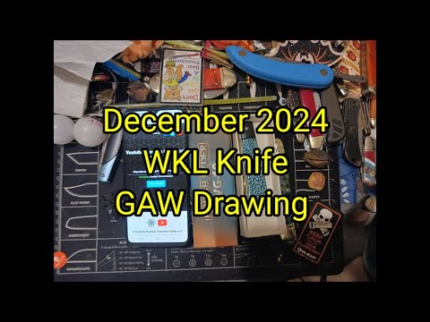 (1722) December 2024 WKL Knife 🔪 GAW Drawing