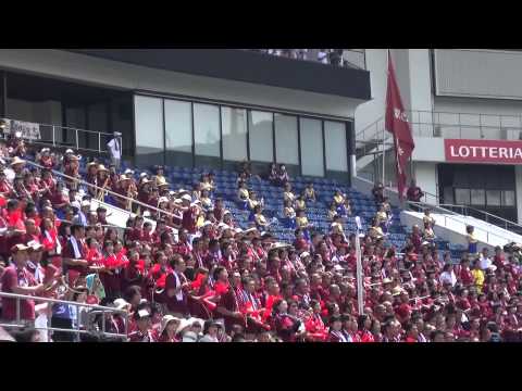 2015習志野高校応援「校歌 ～ アラバマ」