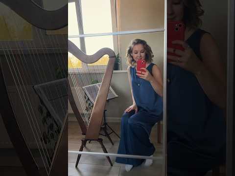 Что-то на домашнем 🪴🎶 #celticharp #leverharp #арфа #harp #harpmusic #harpaesthetic #леверснаяарфа