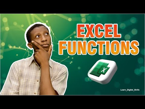 How to use Excel Functions that will make your Boss love you